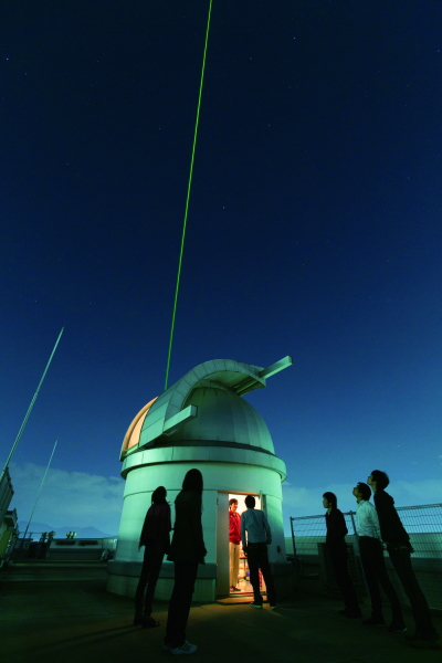 福岡大学レーザーレーダーによる大気観測