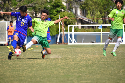 サッカー部は天皇杯岐阜県代表に