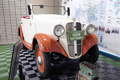 公開されたダットサン17型ロードスター 公開されたダットサン17型ロードスター