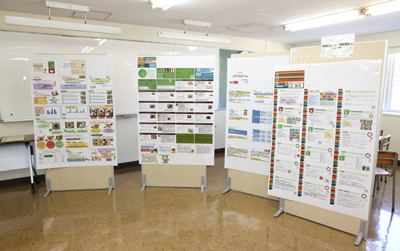 （国際学院）2019年度のポスター発表の様子。