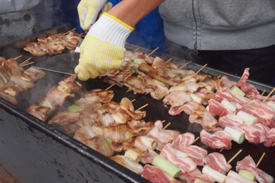販売した玉城産豚串