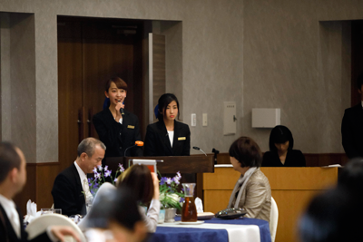 学生が企画・運営した結婚式