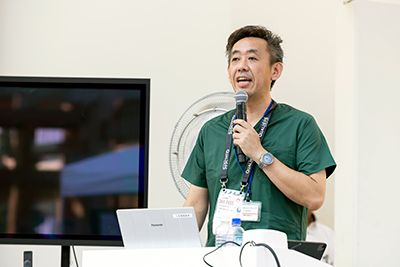 工藤慎太郎所長による説明の様子