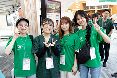 当日は学生が進行を担当