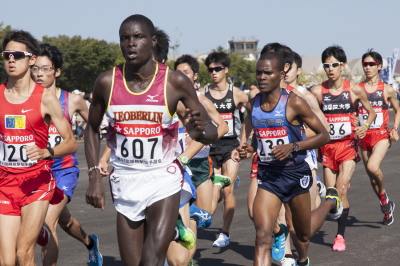 箱根駅伝予選会の様子 箱根駅伝予選会の様子