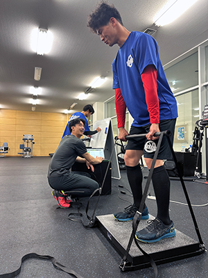 データを根拠としたトレーニングを行う。