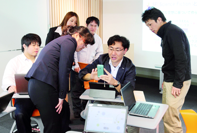 アクティブ・ラーニングの授業風景 アクティブ・ラーニングの授業風景