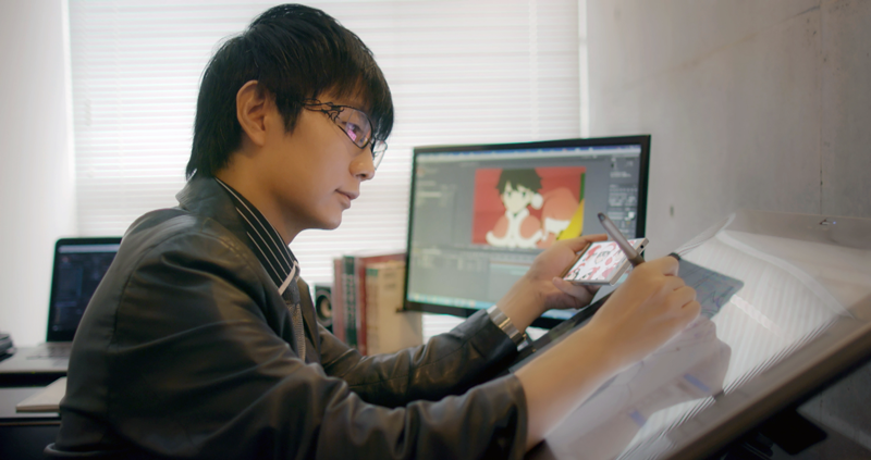 芸術学部の学部長でありながら、現役の映画監督でもある糸曽賢志教授