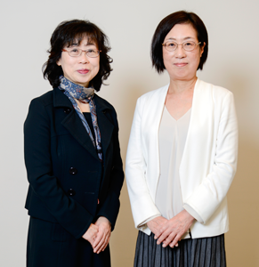 bilanc18特集記事日本女子大学坂本先生、松梨先生 bilanc18特集記事日本女子大学坂本先生、松梨先生